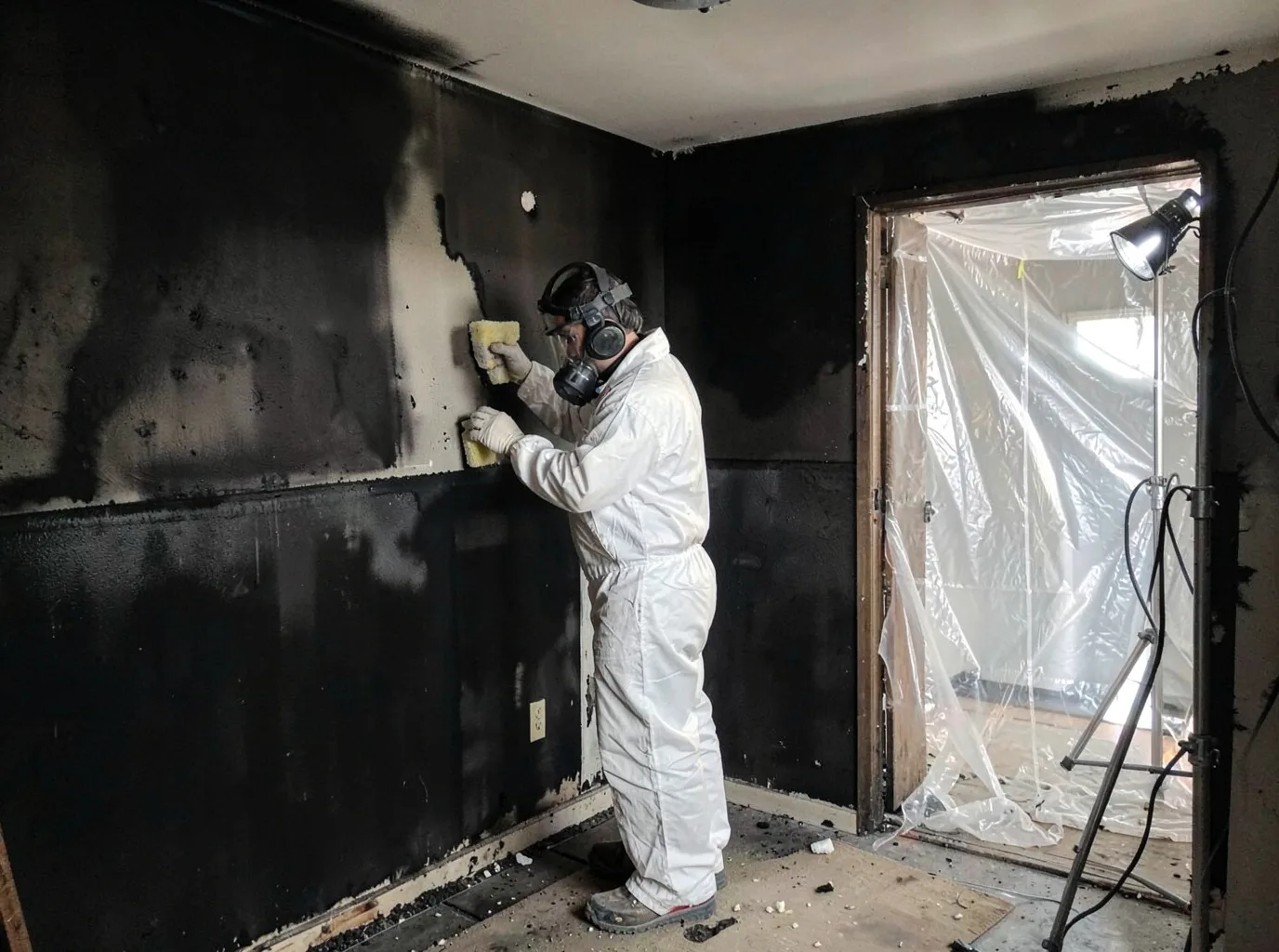Fire Damage Restoration company in North Star, MI